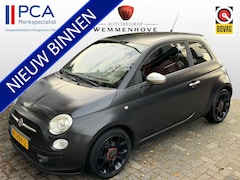 Fiat 500 - 0.9 TwinAir Blackjack Leer/El. ramen/Lichtmetalen velgen/Airco