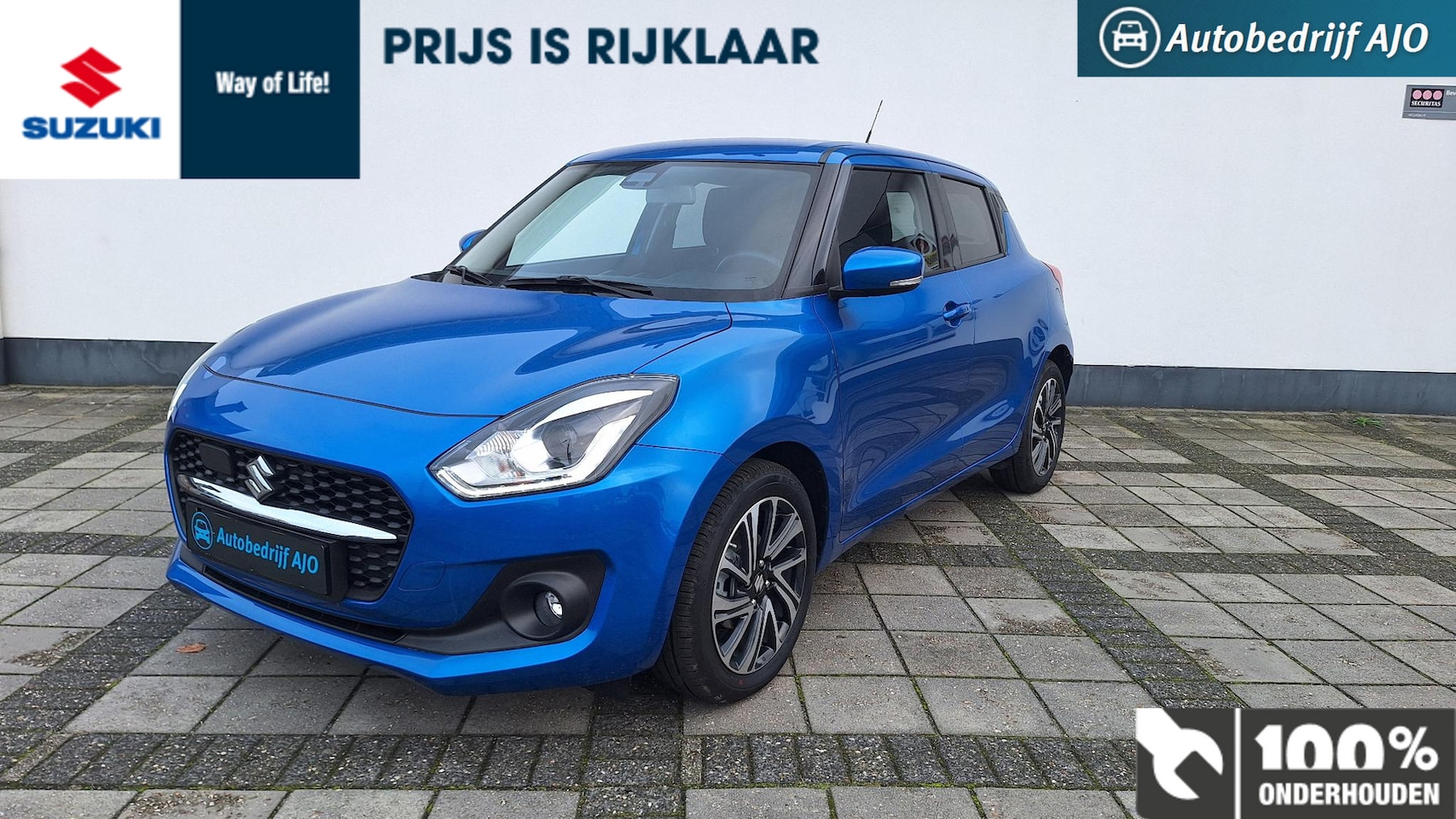 Suzuki Swift - 1.2 Style Smart Hybrid AUTOMAAT RIJKLAAR PRIJS - AutoWereld.nl