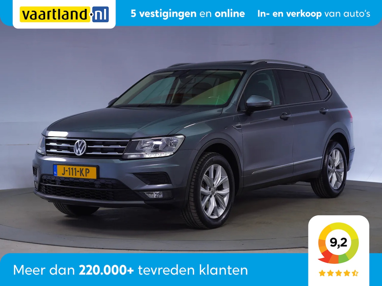 Volkswagen Tiguan Allspace - 1.5 TSI 150pk Comfortline Business Aut. [ Panorama Navi Trekhaak ] - AutoWereld.nl