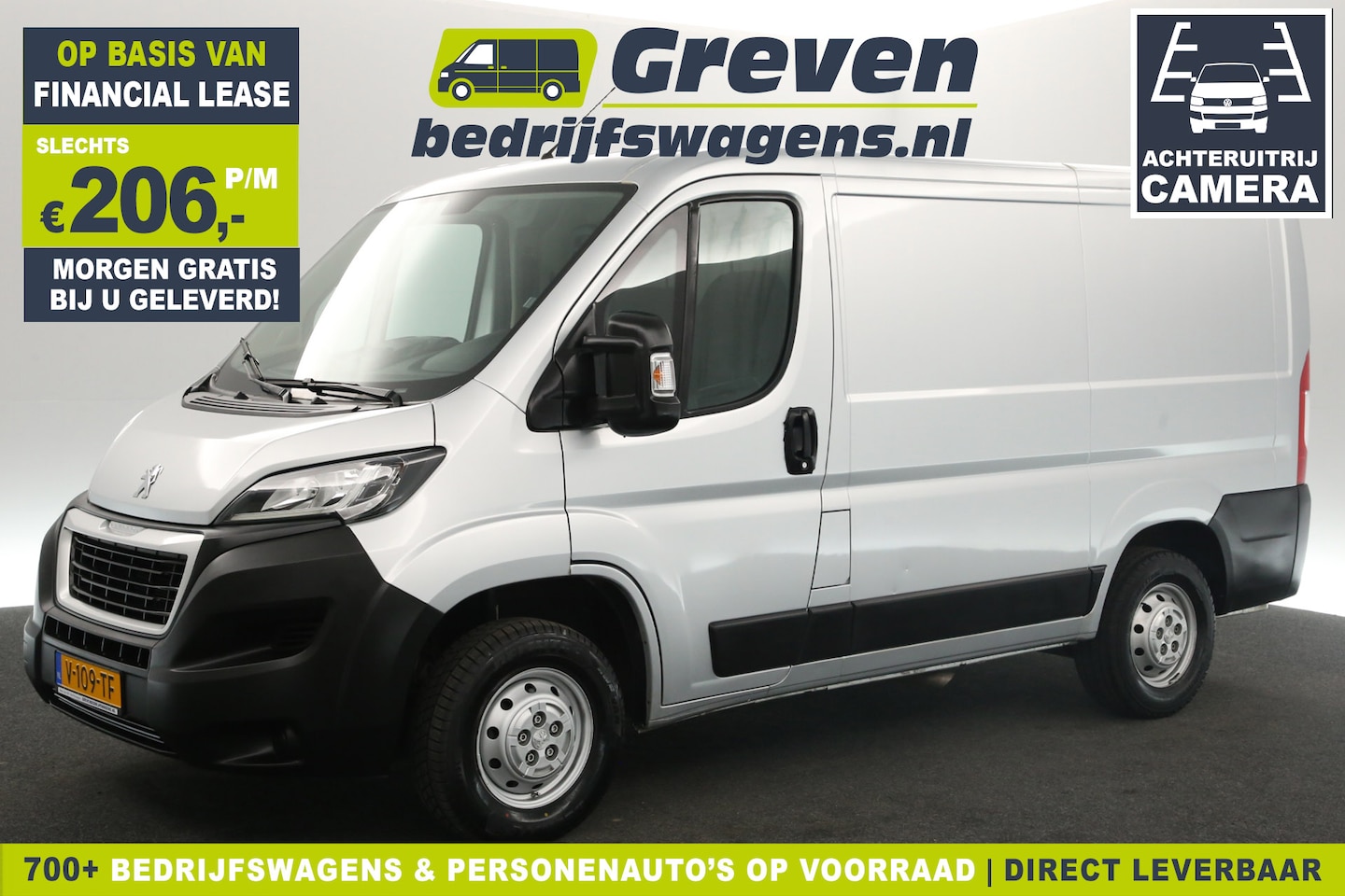 Peugeot Boxer - 333 2.0 BlueHDI L1H1 Airco Camera Cruisecontrol 3 Persoons Elektrpakket - AutoWereld.nl