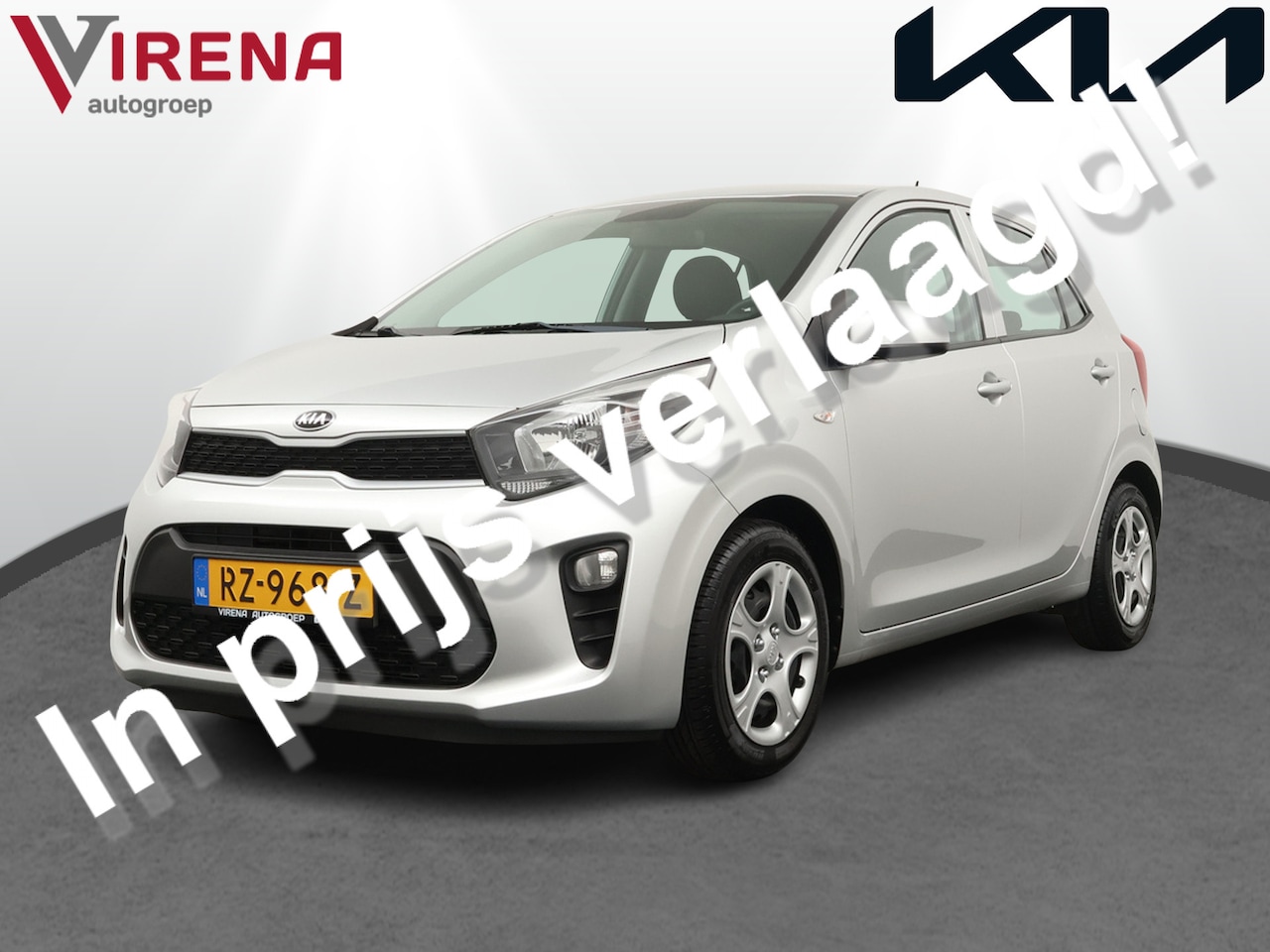 Kia Picanto - 1.0 CVVT EconomyPlusLine - Airco - Bluetooth - Electrische ramen - 12 maanden Bovag garant - AutoWereld.nl