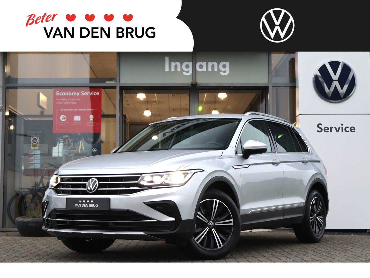 Volkswagen Tiguan - 1.5 TSI 150 pk DSG Elegance | Navigatie | App Connect | Trekhaak | Climatronic | Camera | - AutoWereld.nl