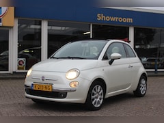 Fiat 500 C - Cabrio 1.2 Lounge | Wit metallic | Airco | 4-Cilinder |