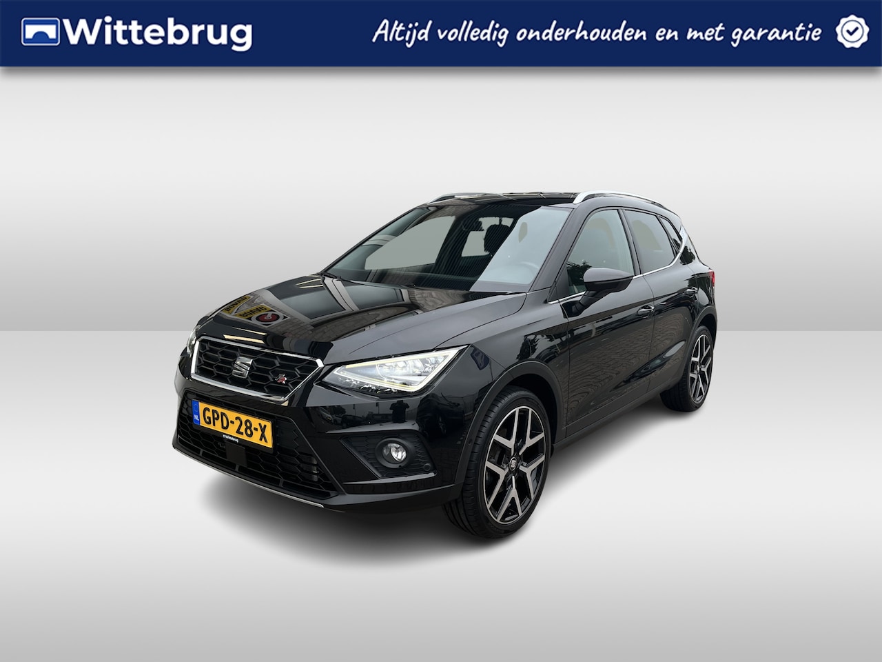 Seat Arona - 1.0 TSI FR / AUTOMAAT/ BEATS AUDIO/ 18'' LMV/ CAMERA/ PARK. SENSOREN/ LED/ DODE HOEK/ KEYL - AutoWereld.nl