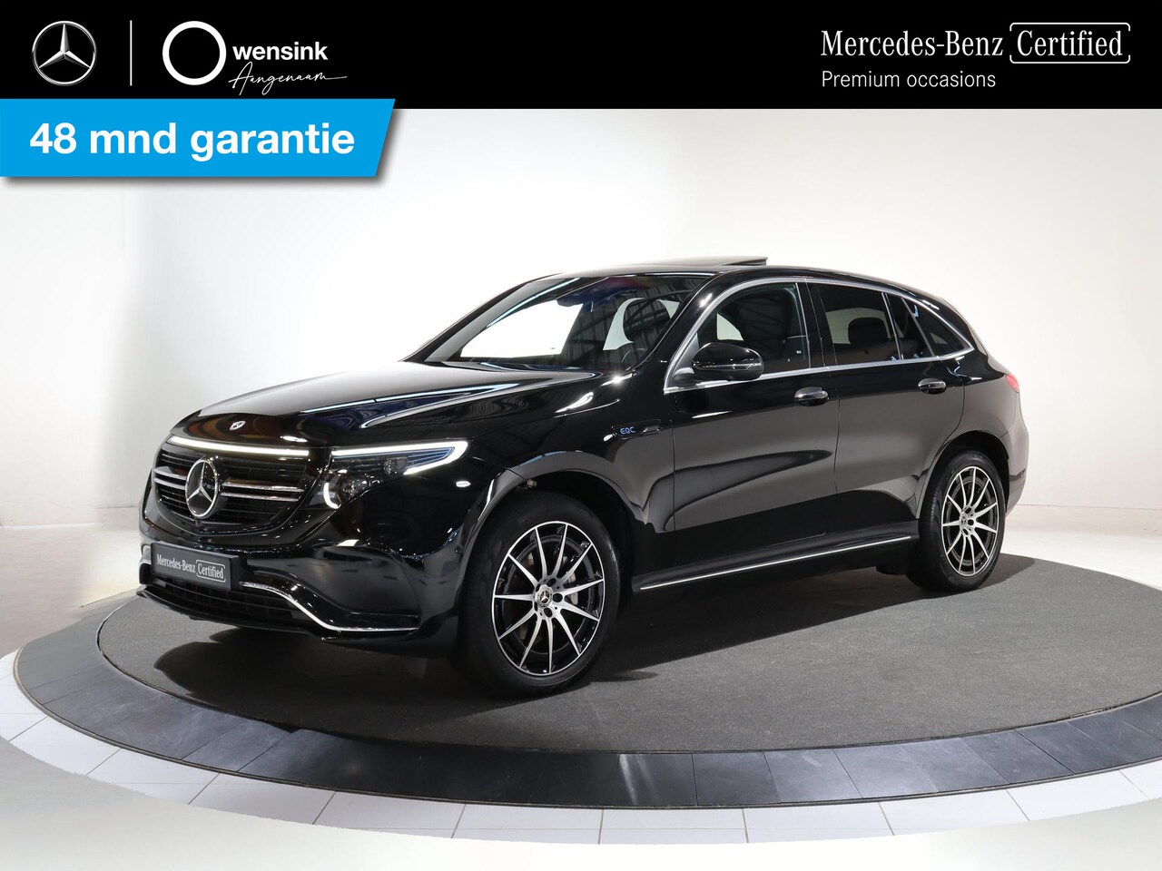 Mercedes-Benz EQC - 400 4MATIC AMG Line 80 kWh | Premium Plus | Panoramadak | Keyless | Rijassistentiepakket | - AutoWereld.nl