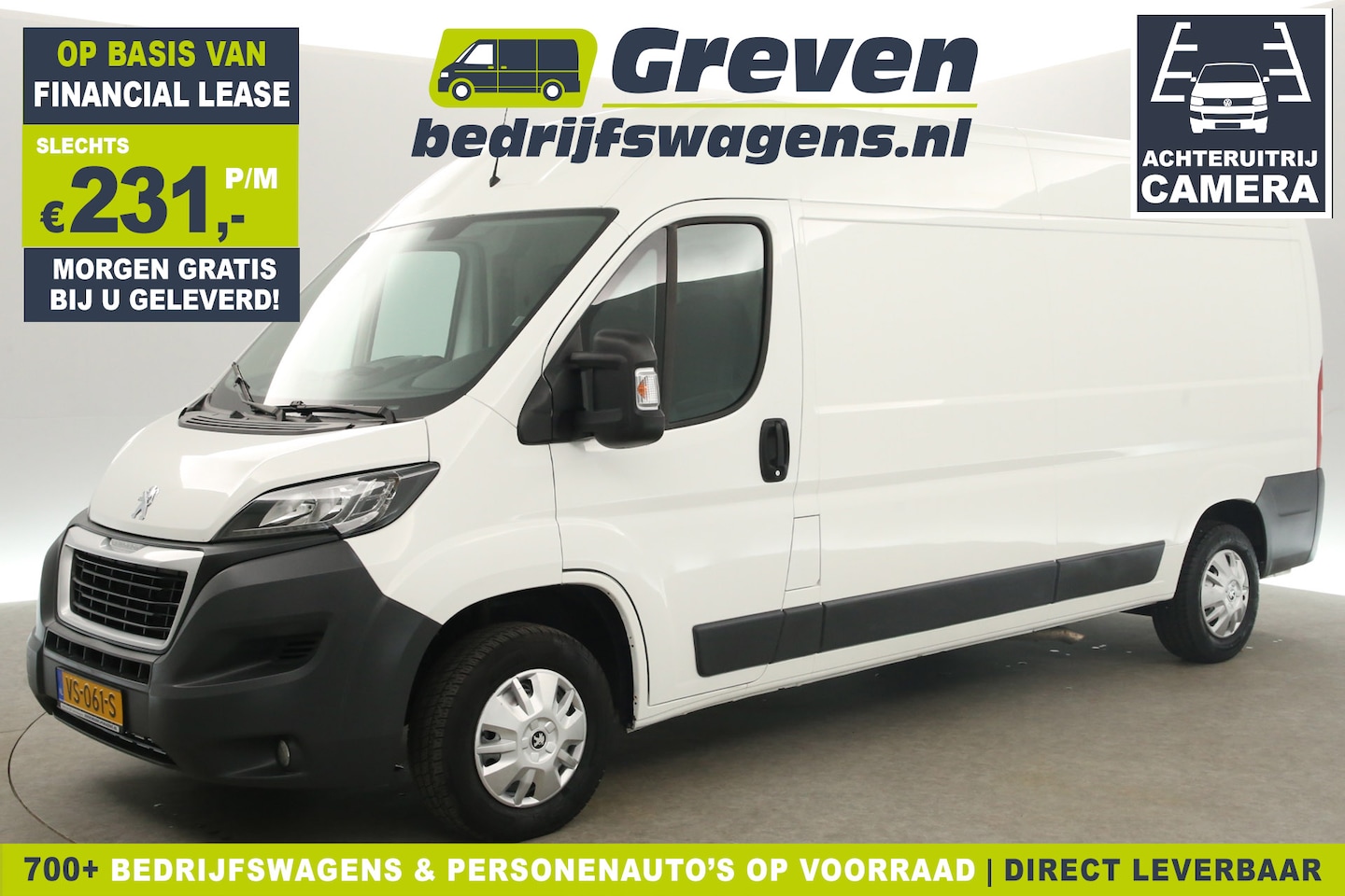 Peugeot Boxer - 333 2.2 HDI L3H2 Airco Camera Cruise Parkeersensoren 3 Persoons Elektrpakket Schuifdeur - AutoWereld.nl