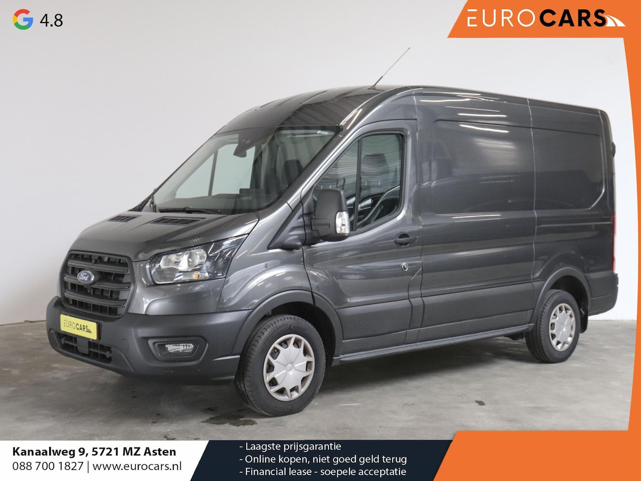 Ford Transit - 330 2.0 TDCI L3H2 Trend Airco Navigatie Bluetooth Camera V+A DAB+ Cruise Control - AutoWereld.nl