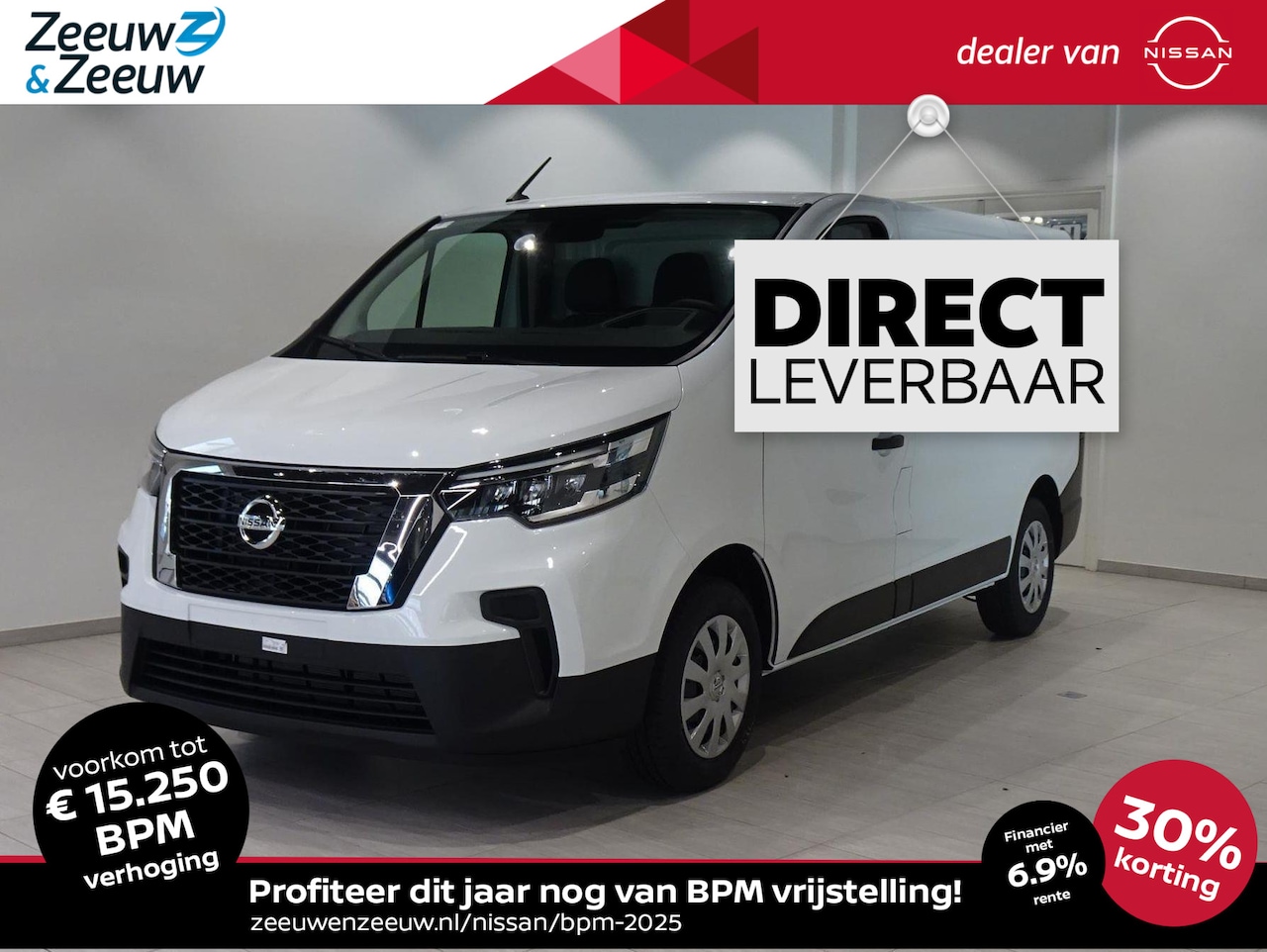 Nissan Primastar - 2.0 dCi L1H1 N-Connecta nu met 30 % korting | 5 jaar garantie tot 160000km | Rijden binnen - AutoWereld.nl