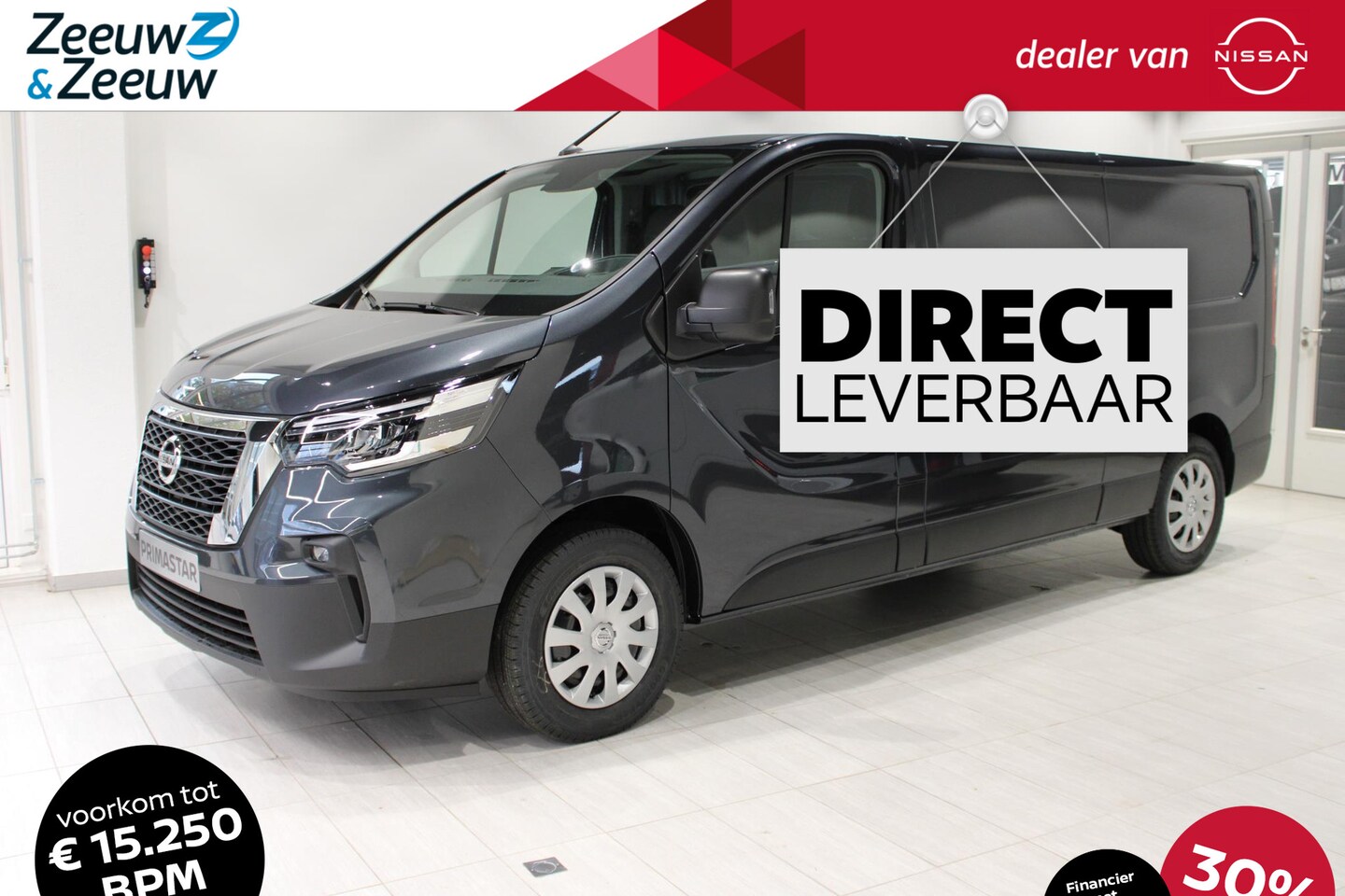 Nissan Primastar - 2.0 dCi L2H1 Acenta nu met 30% korting! | 5 jaar garantie tot 160000km | Rijden binnen één - AutoWereld.nl