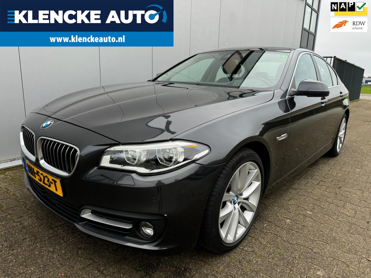 BMW 5-serie - 530xd High Executive 155.612km 258PK Keyless LED SOFT CLOSE Head-up display Adaptive cruis - AutoWereld.nl