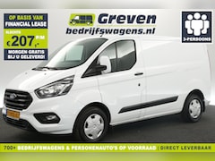 Ford Transit Custom - 280 2.0 TDCI L1H1 Airco Cruise Parkeersensoren 3 Persoons Elektrpakket LED Trekhaak