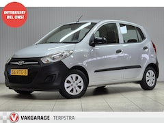 Hyundai i10 - 1.1 Pure/ 5-DRS/ Radio-CD+AUX&USB/ Stuurbekr/ Deelbare Achterbank