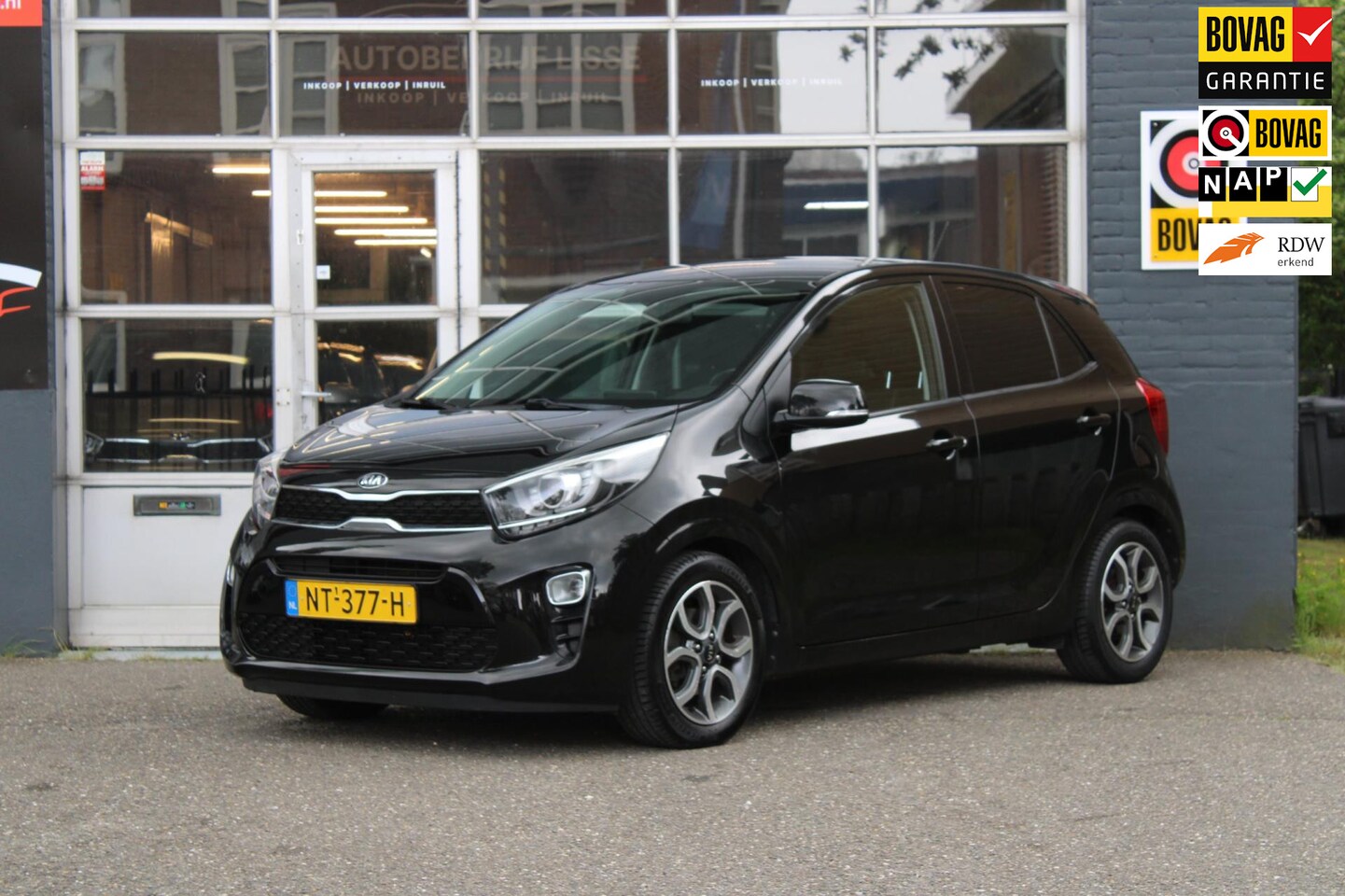 Kia Picanto - 1.0 CVVT First Edition Airco Led Navi Carplay Nap - AutoWereld.nl