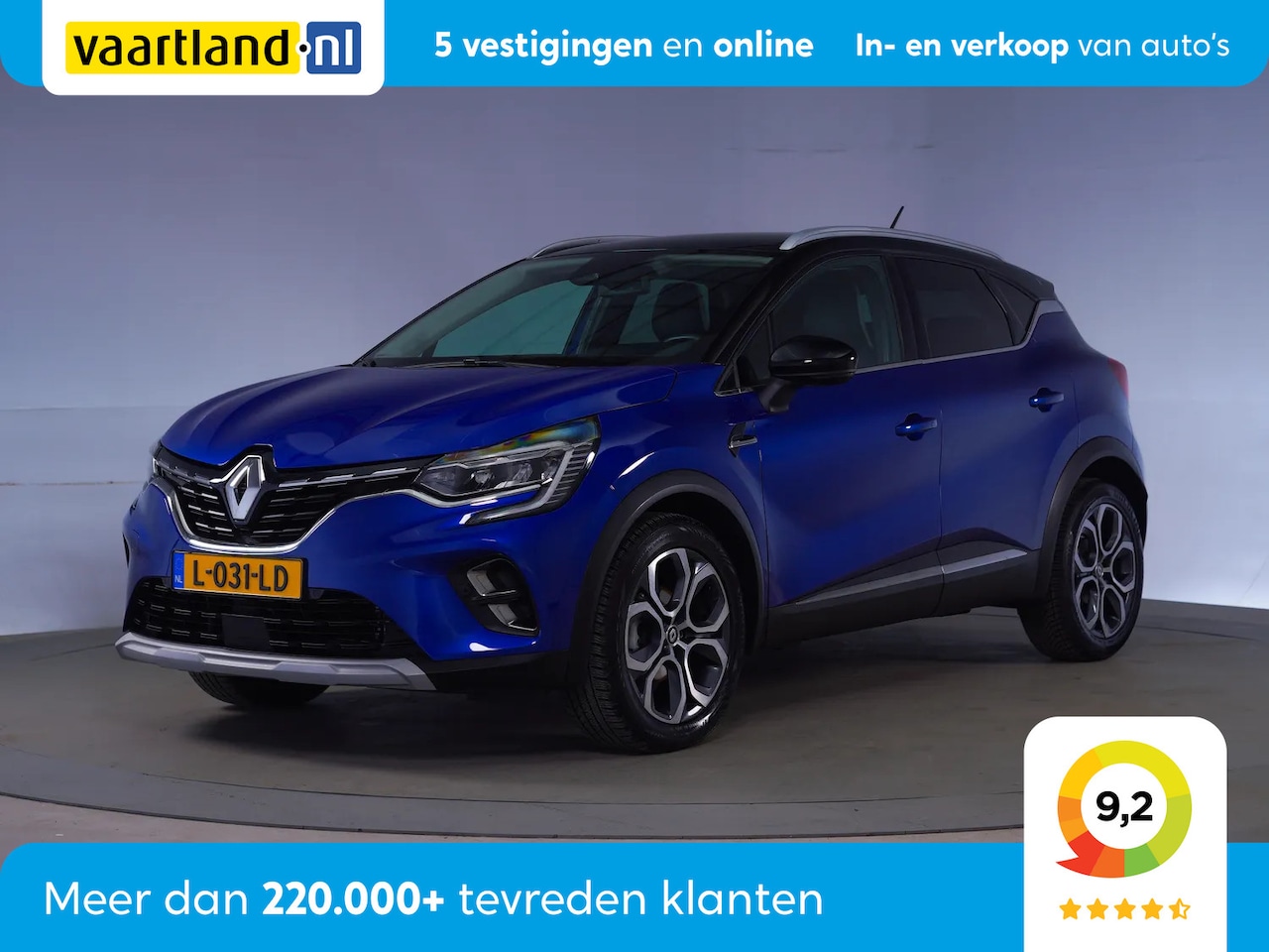 Renault Captur - 1.0 TCe 100 Bi-Fuel Intens [ Carplay Camera Cruise Led ] - AutoWereld.nl