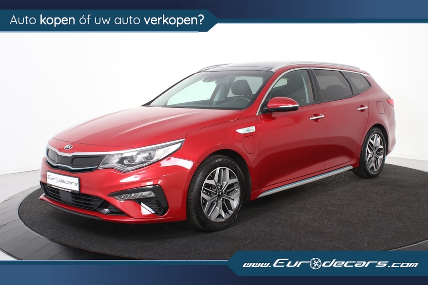 Kia Optima Sportswagon - 2.0 Optima PHEV *1e eigenaar*Leer*Panoramadak*Navigatie - AutoWereld.nl