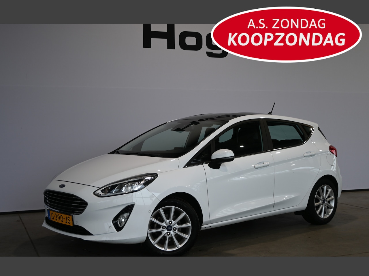 Ford Fiesta - 1.0 EcoBoost Titanium Ecc Cruise Control Navigatie 1e Eigenaar Rijklaarprijs Inruil Mogeli - AutoWereld.nl