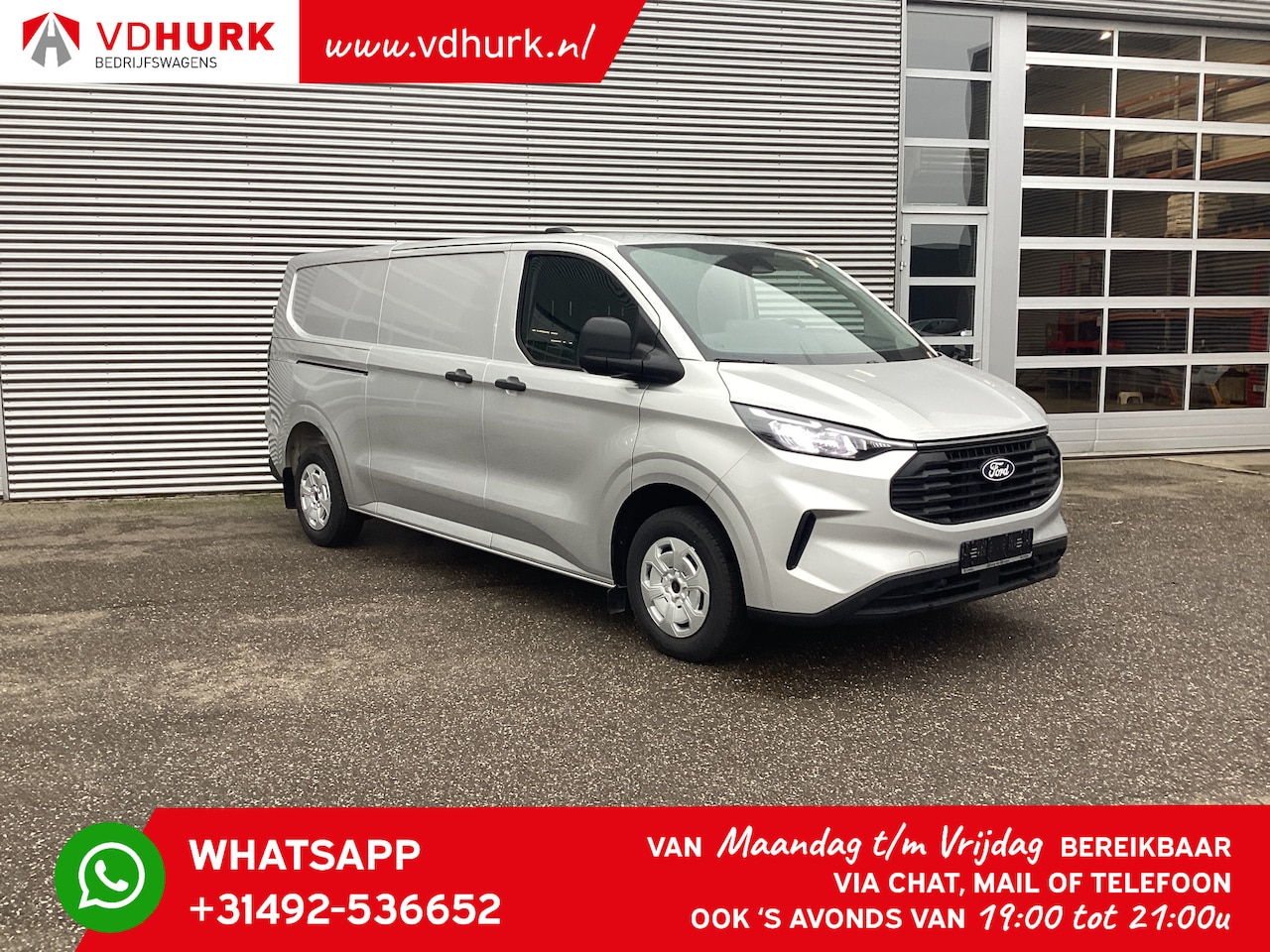 Ford Transit Custom - 2.0 TDCI 136 pk L2 5 jaar/ 200.000km GARANTIE!/ Laadruimte pakket/ LED/ Climate/ Verw.Voor - AutoWereld.nl