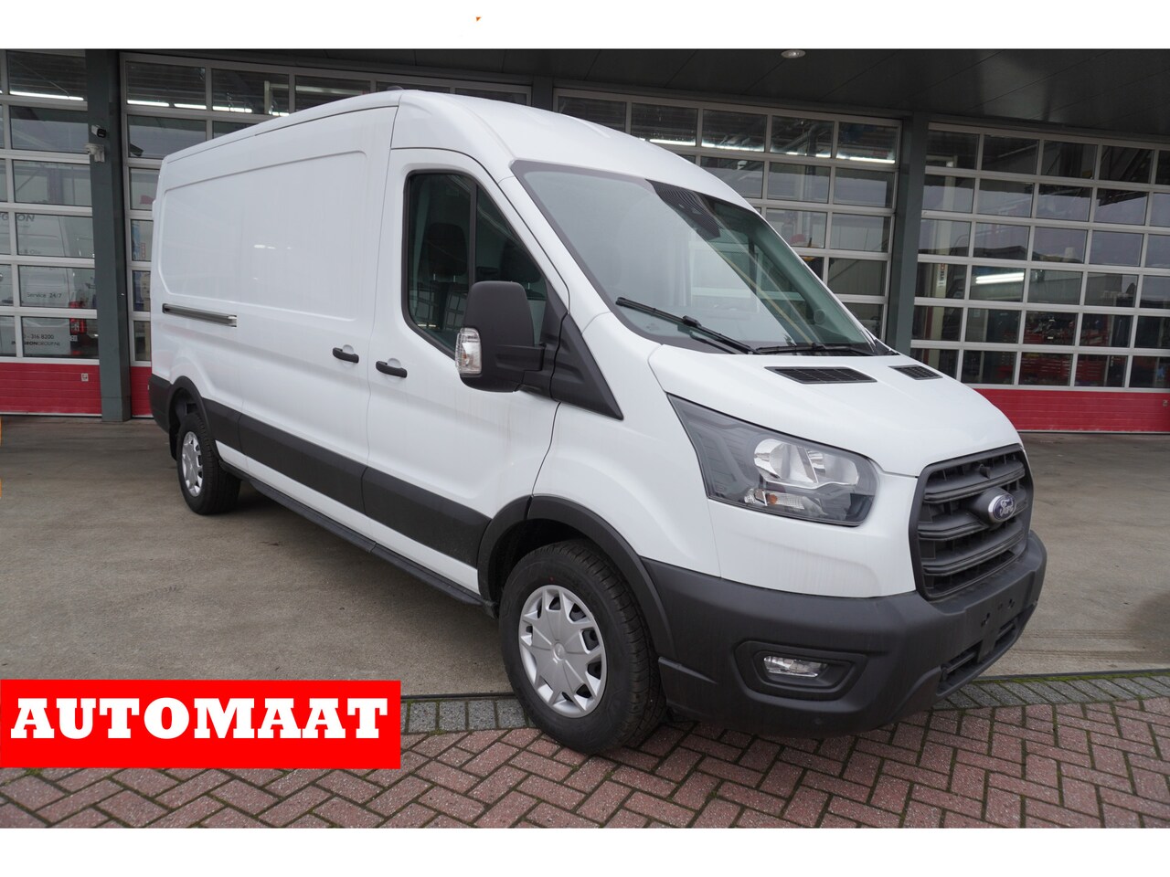 Ford Transit - 350L 2.0 TDCI 165PK L3H2 Trend RWD Automaat Airco | Cruise | Camera | Trekhaak 3.500KG | S - AutoWereld.nl