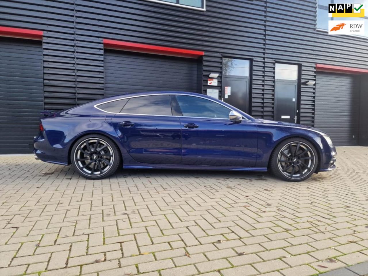 Audi A7 Sportback - 4.0 TFSI S7 quattro / 540pk / ABT Velgen / BOSE / KERAMISCHE REMMEN - AutoWereld.nl