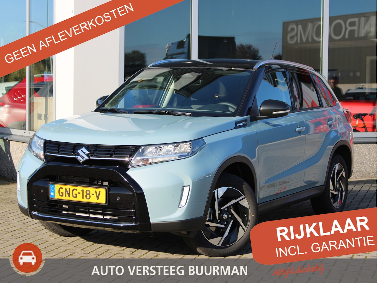 Suzuki Vitara - 1.5 Hybrid Style Automaat Draadloze Carplay/Android Auto, Adaptieve Cruise en Climate Cont - AutoWereld.nl