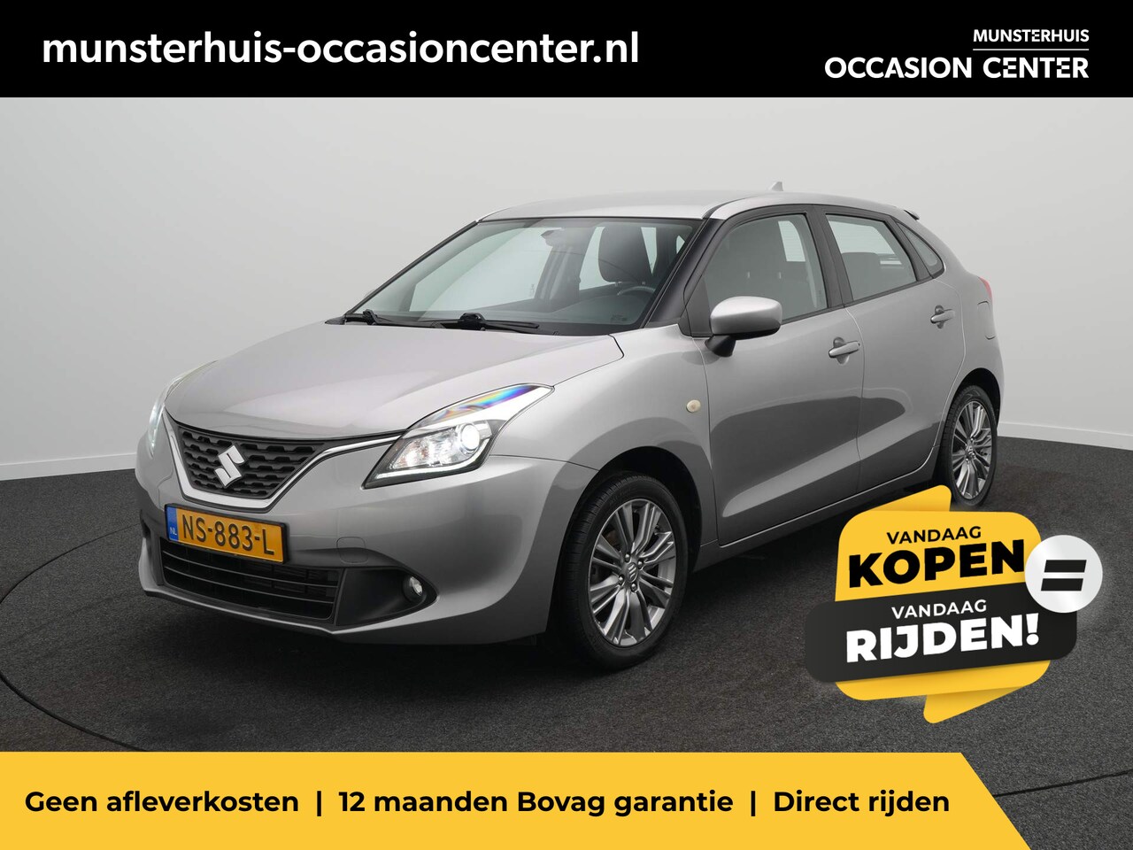 Suzuki Baleno - 1.2 Exclusive - Eerste Eigenaar - Trekhaak - AutoWereld.nl