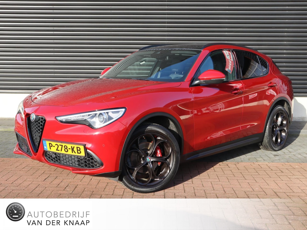 Alfa Romeo Stelvio - 2.0 T AWD Q4 Super | Veloce | Rosso Comp. | Leder | Pano | - AutoWereld.nl