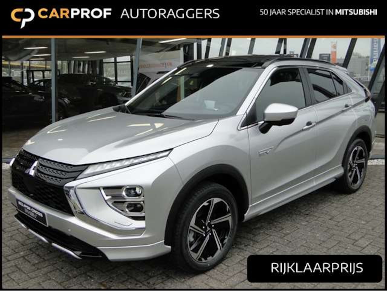 Mitsubishi Eclipse Cross - PHEV 2.4 Instyle | € 5.000,- Korting | Leer | Schuifdak | Rijklaarprijs - AutoWereld.nl