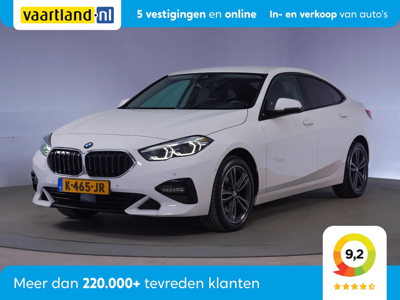 BMW 2-serie Gran Coupé - 218i Sportline Executive Aut. [ Navi.Prof Camera Ambient-Light ] - AutoWereld.nl