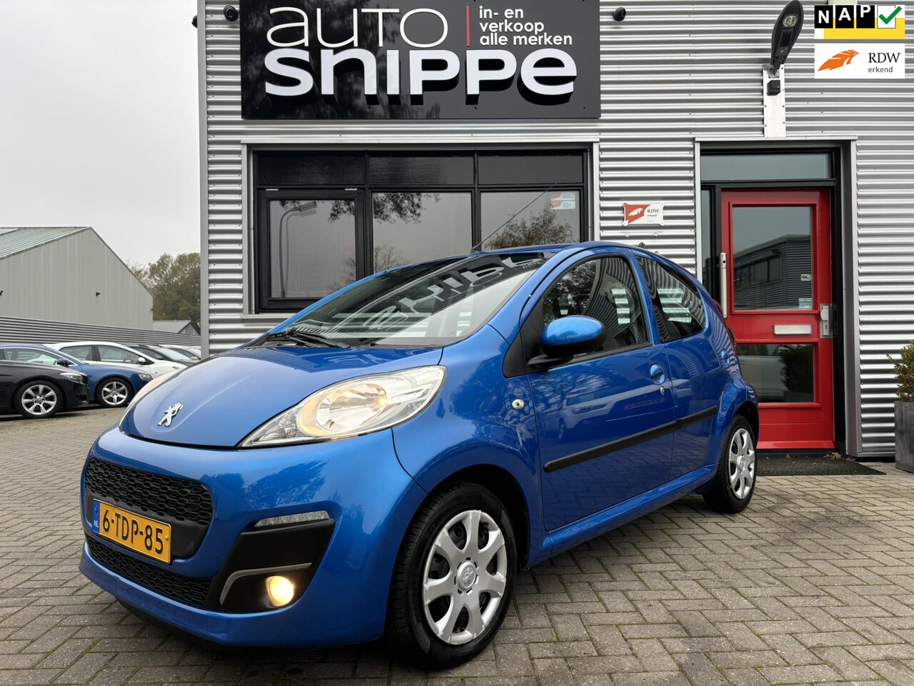 Peugeot 107 - 1.0 Active -5DRS.-AIRCO-LED-ISOFIX-ORIGINEEL NEDERLANDS!-ELEK. RAMEN VOOR-107.245 KM'S! - AutoWereld.nl