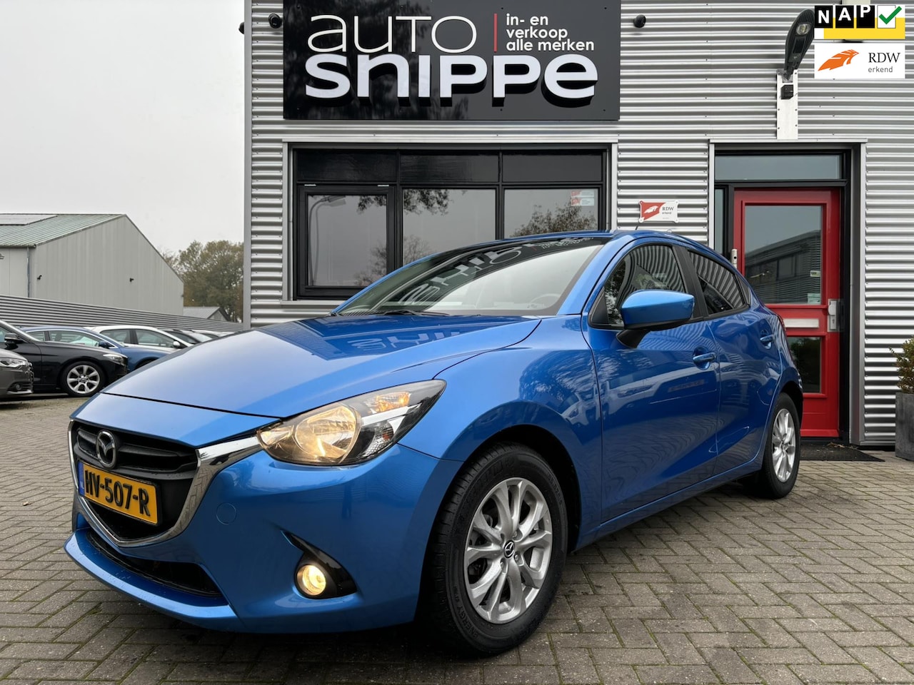 Mazda 2 - 1.5 Skyactiv-G Skylease+ AIRCO-STOEL VERWARMING-DEALER ONDERHOUDEN-NAVI-PDC ACHTER - AutoWereld.nl