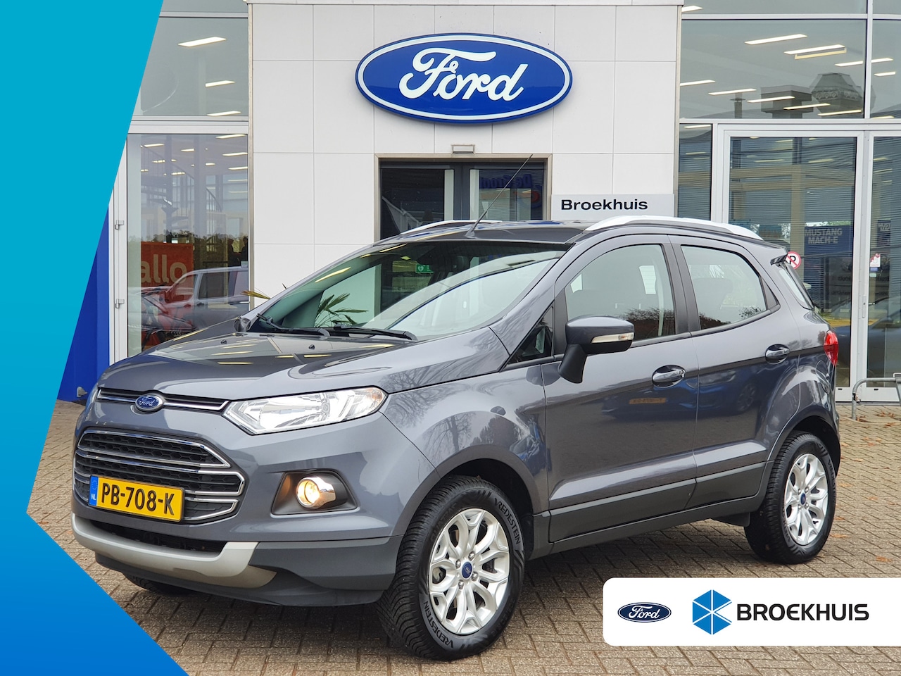 Ford EcoSport - 1.0 EcoBoost Titanium | Navigatie | Trekhaak | Cruise Control | Parkeersensoren - AutoWereld.nl