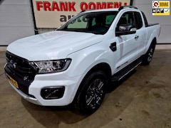 Ford Ranger - 2.0 EcoBlue 213PK Wildtrak Supercab 4x4 2 pers. + NAP|LED|Keyless|Leder|Navi|Apple|Android