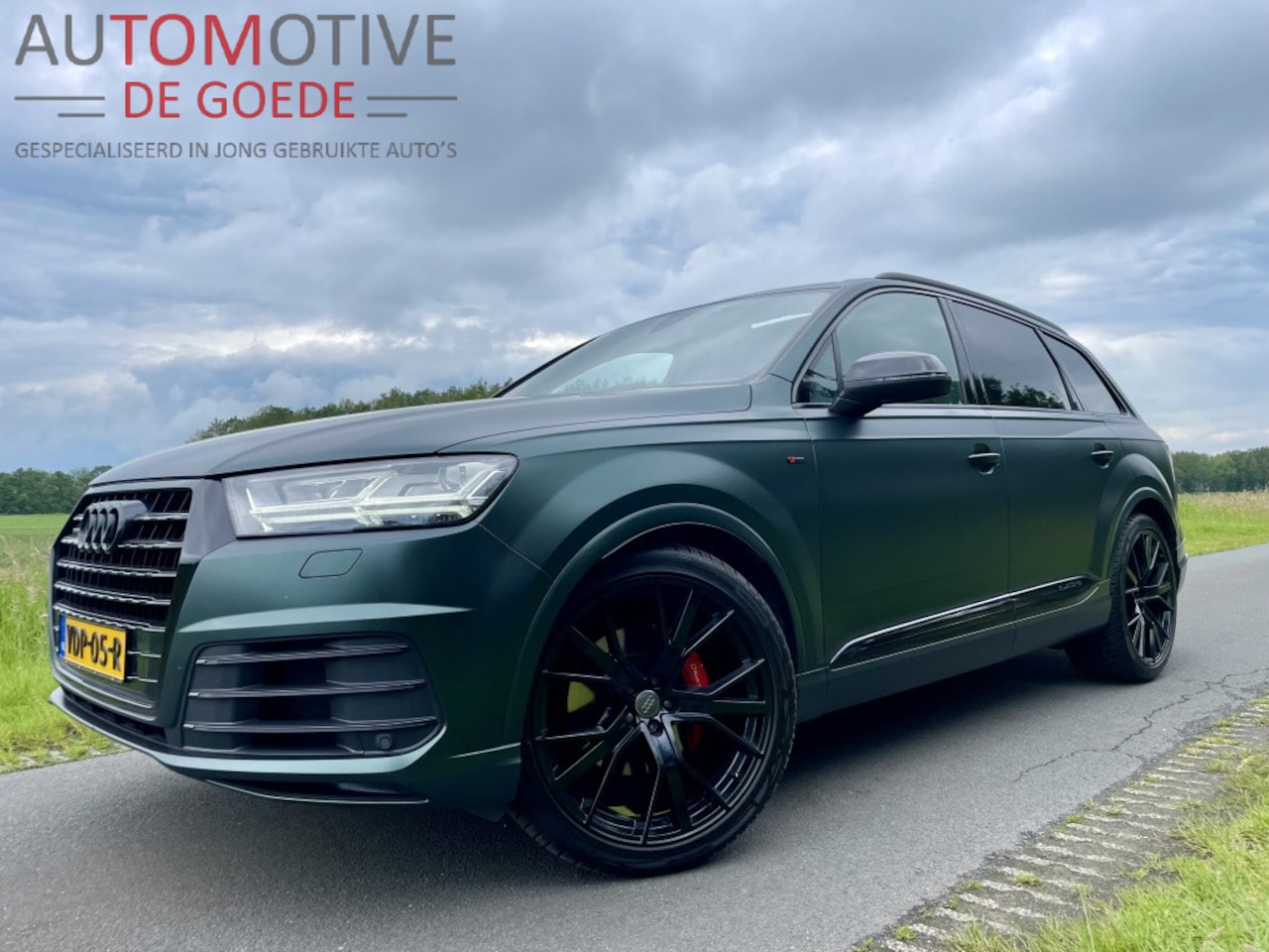 Audi Q7 - 50TDI 3.0 MHEV quattro S-line BOMVOL, RS Stoelen, Grijs kente - AutoWereld.nl