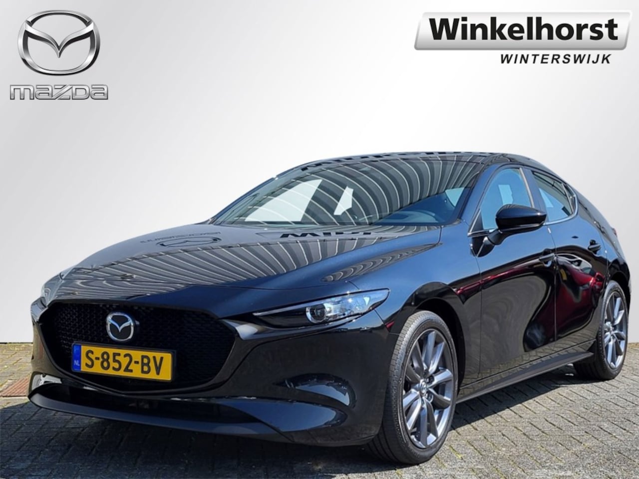 Mazda 3 - E-SKYACTIV X 2.0 186 X COMFORT / Trekhaak - AutoWereld.nl