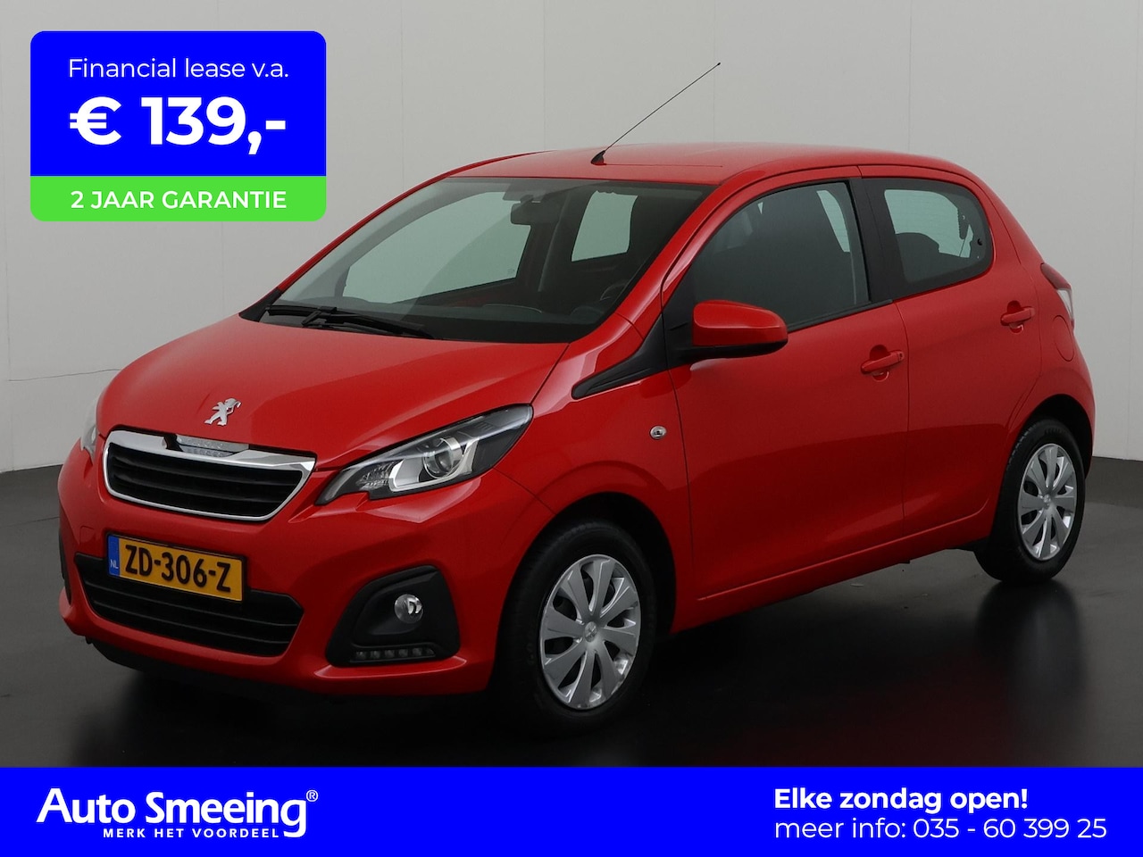 Peugeot 108 - 1.0 e-VTi Active | Airco | Bluetooth | Zondag Open! - AutoWereld.nl