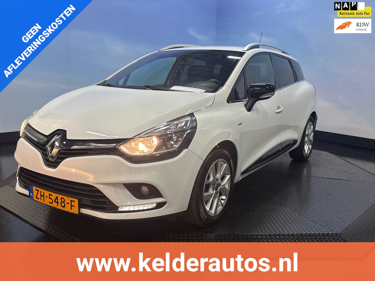 Renault Clio Estate - 0.9 TCe Limited Airco, Navi, Cruise - AutoWereld.nl