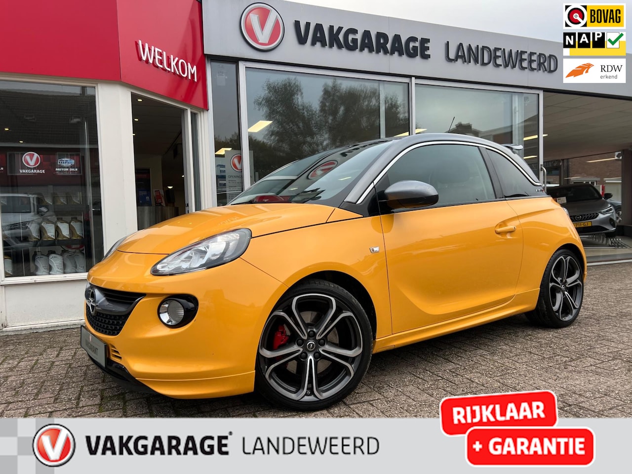 Opel ADAM - 1.4 Turbo Rocks S 1.4 Turbo Rocks S 150pk, Rijklaar! - AutoWereld.nl