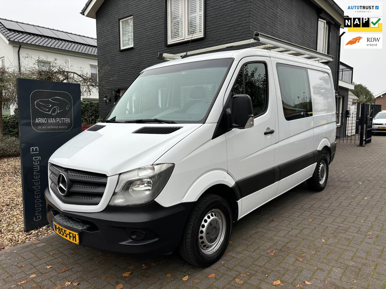 Mercedes-Benz Sprinter - 211 CDI Dubbele Cabine / Airco / Automaat - AutoWereld.nl