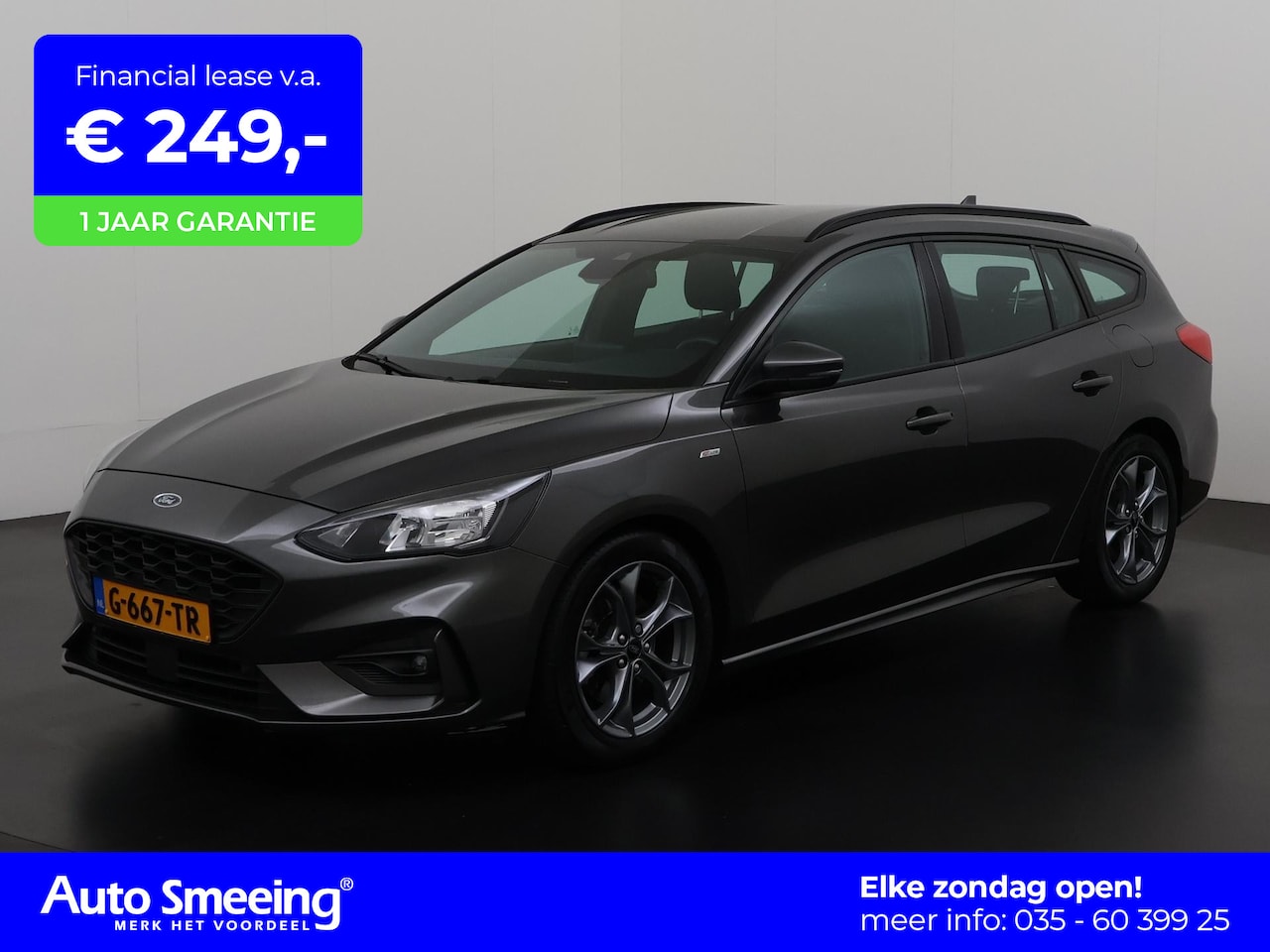 Ford Focus Wagon - 1.5 EcoBoost ST Line Business | Trekhaak | Navigatie | Winterpakket | Zondag Open! - AutoWereld.nl