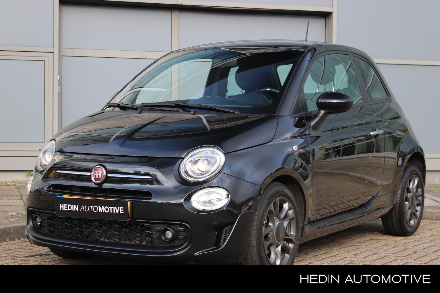 Fiat 500 - 1.0 Hybrid Sport Mooie en in de juiste kleur, zwart, Fiat 500 Hybrid - AutoWereld.nl