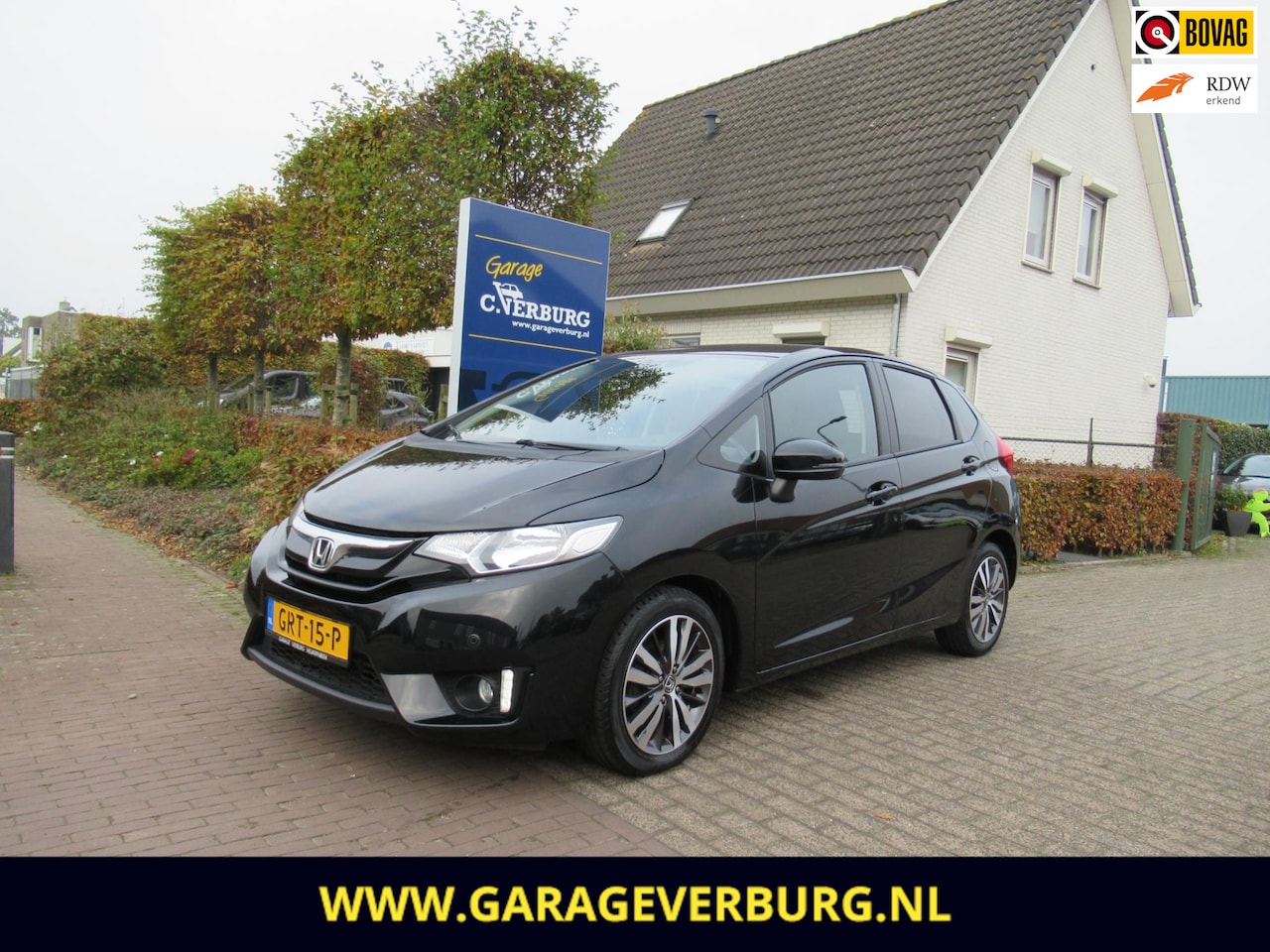 Honda Jazz - 1.3 i-VTEC Elegance Automaat (Navi,Camera,Cruise,Keyless,PDC,Stoelverwarming) - AutoWereld.nl