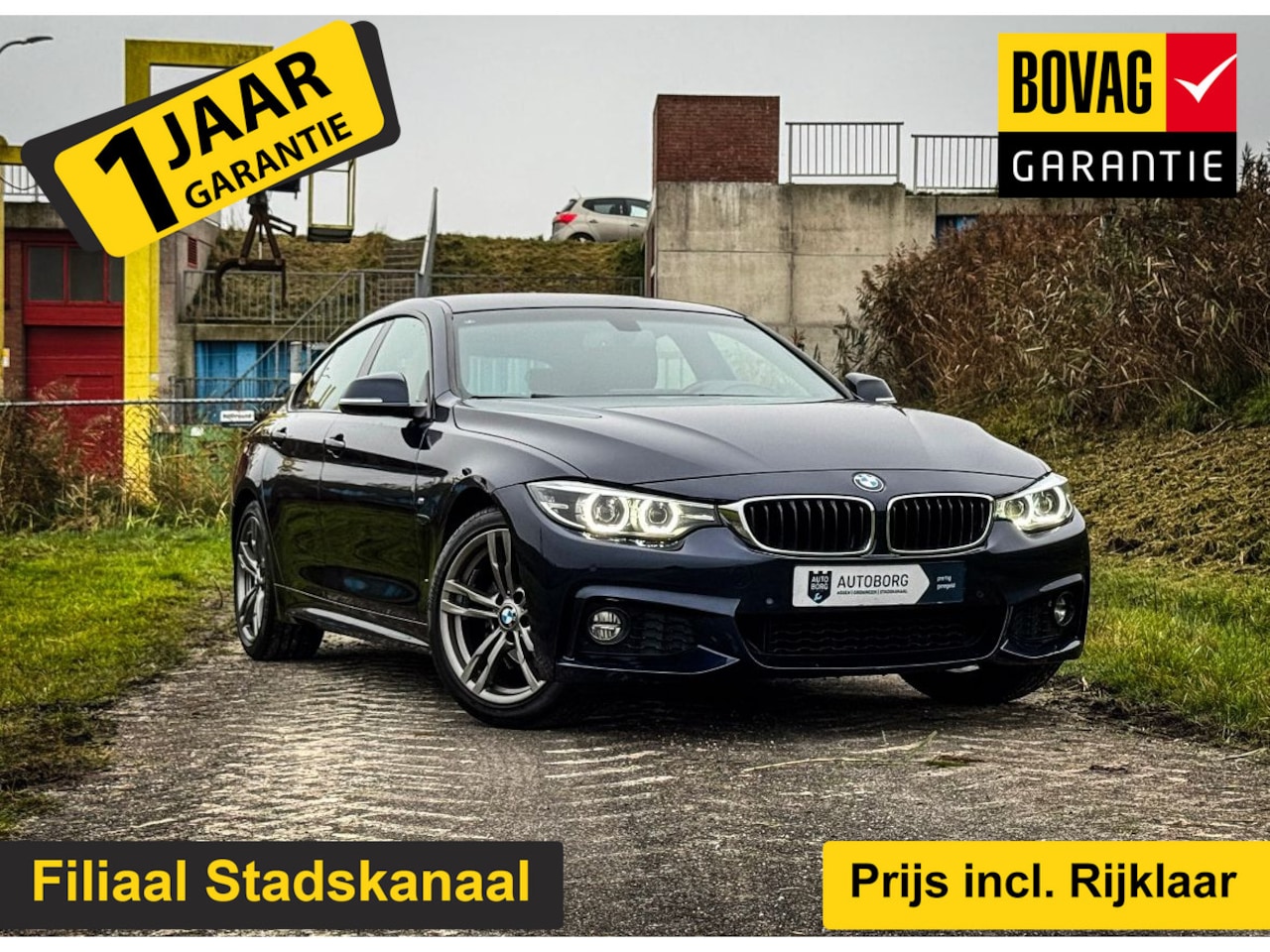 BMW 4-serie Gran Coupé - 420i M-Sport High Executive | Navi | Cruise Control | Climate Control | Voorstoelen Verwar - AutoWereld.nl