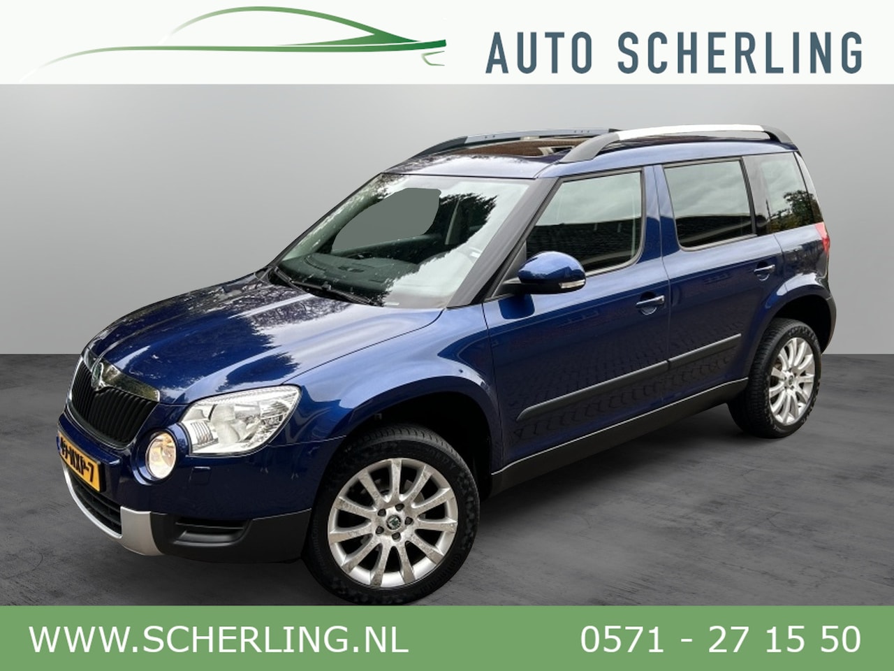 Skoda Yeti - 1.4 TSI 122pk Elegance Elektr. Panoramadak, Clima, Cruise - AutoWereld.nl