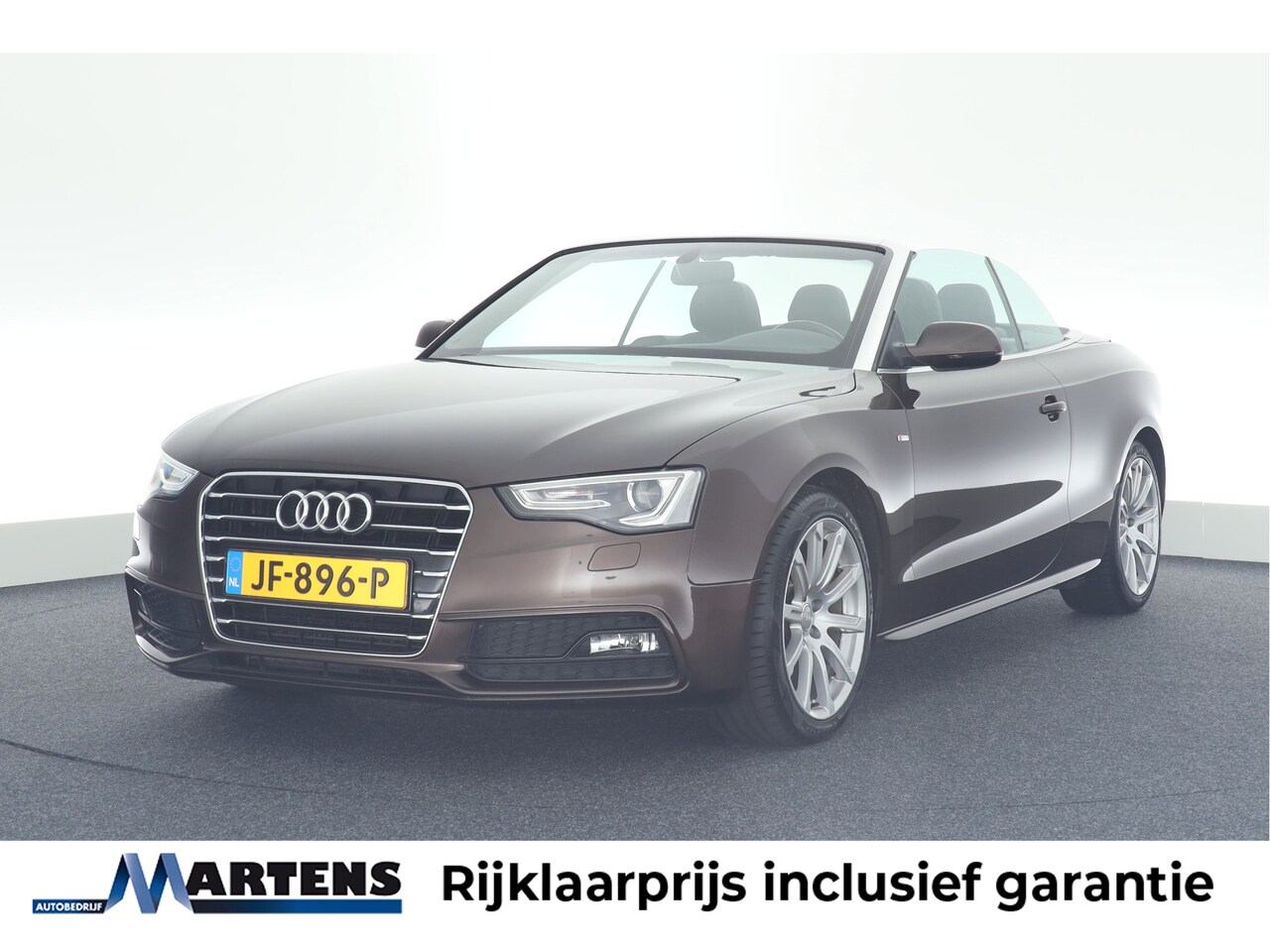 Audi A5 Cabriolet - 1.8 TFSI 177pk Multitronic 2x S-Line Nekverwarming B&O Keyless Navigatie - AutoWereld.nl