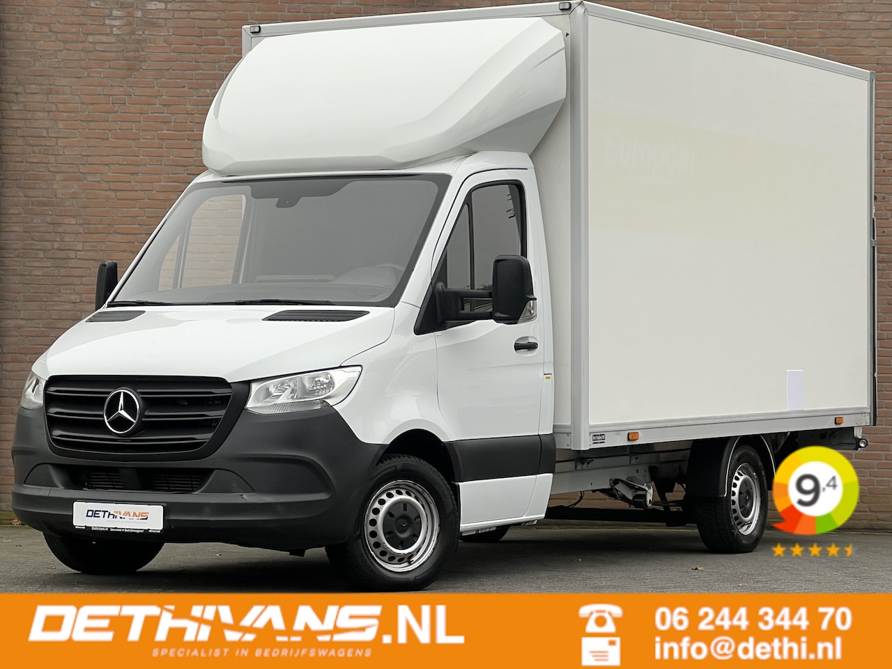 Mercedes-Benz Sprinter - 314CDI 143PK Bakwagen + Laadklep 20m³ / Euro6 - AutoWereld.nl