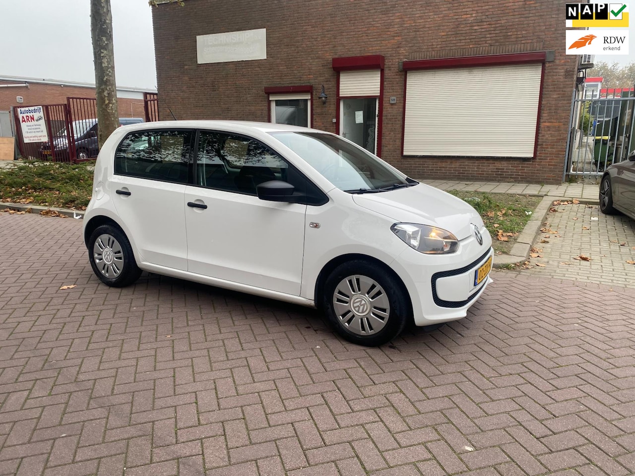 Volkswagen Up! - 1.0 take up! BlueMotion * Airco * 2012 * 5 Deuren * APK 2-6-2025 * DEALER ONDERHOUDEN * - AutoWereld.nl