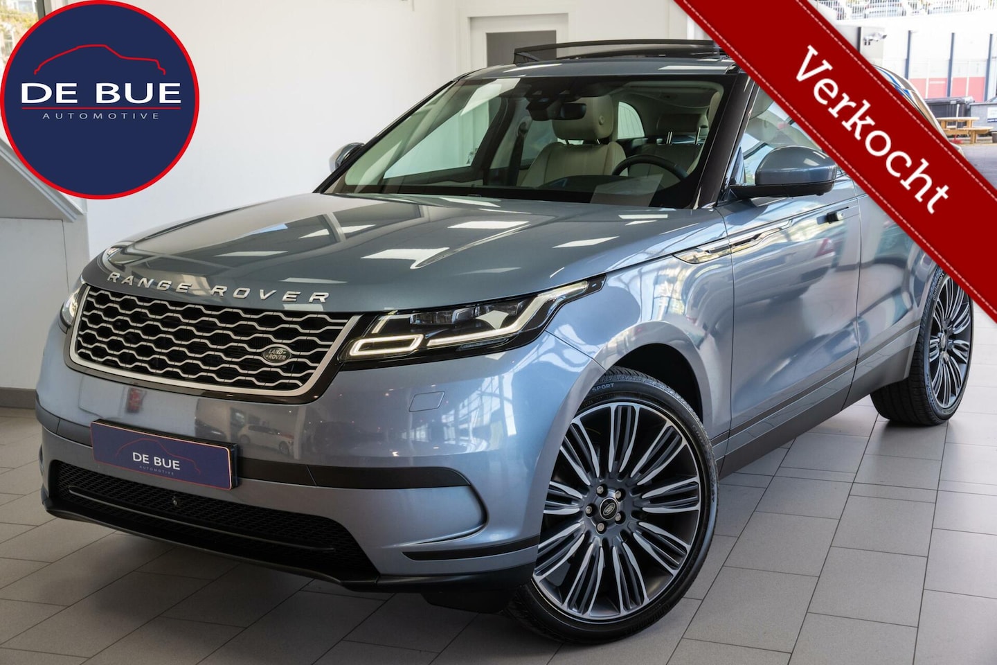 Land Rover Range Rover Velar - 2.0 I4 AWD R-Dynamic HSE 1ste Eig BTW Auto LED Luchtvering Panoramadak 22'' Inch Head Up - AutoWereld.nl