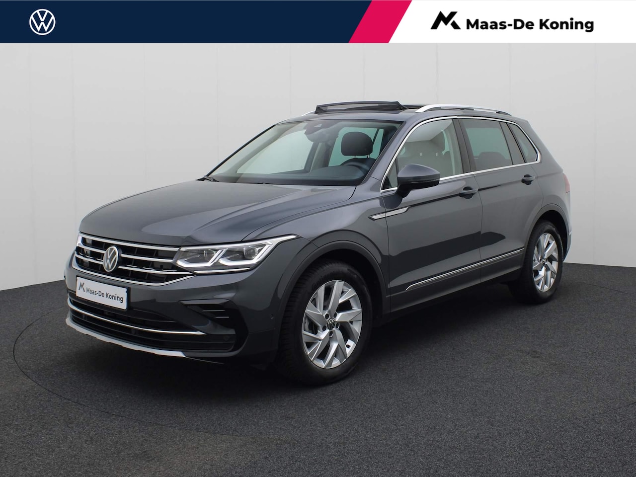 Volkswagen Tiguan - 1.5TSI/150PK Elegance DSG · Navi · Panoramadak · Stoel-& stuurverwarming · Garantie tot 29 - AutoWereld.nl