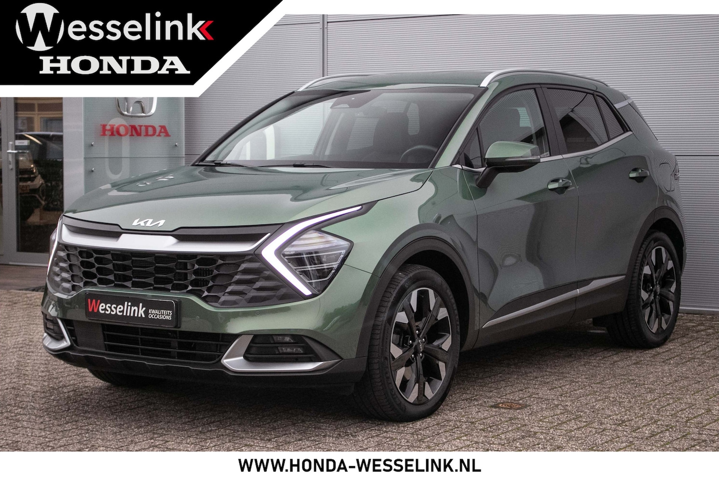 Kia Sportage - 1.6 T-GDi Plug-in Hybrid AWD DynamicLine All-in rijklaarprijs | Ad. cruise | Stoel+stuurve - AutoWereld.nl