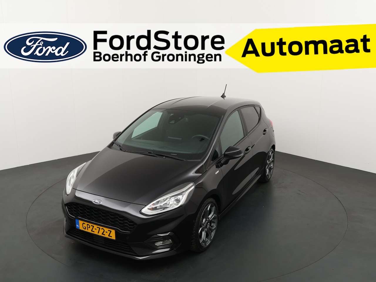 Ford Fiesta - EcoBoost 100 pk ST-Line | Automaat | Winter pack | All Season banden | Camera | Adapt. Cru - AutoWereld.nl